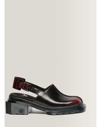 Dr. Martens - Maybole Square Toe Rub Off Leder Mules - Lyst