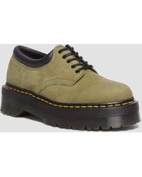 Dr. Martens - 8053 Tumbled Nubuck Leather Platform Casual Shoes - Lyst