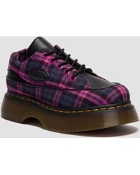 Dr. Martens - Buzz 5-Eye Tartan Shoes - Lyst