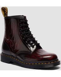 Dr. Martens - Cuero botas 1460 inferno de piel - Lyst