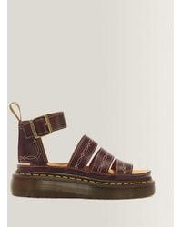 Dr. Martens - Clarissa Ii Quad Desert Rodeo Classic Pull Up Leather Sandals - Lyst