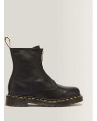 Dr. Martens - 1460 Soft Leather Zip Up Boots - Lyst