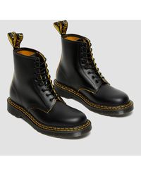dr martens soapstone black