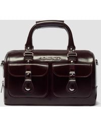 Dr. Martens - Hengelstas Van Rub-off Leer - Lyst