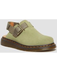 Dr. Martens - Jorge Ii Suede & Leather Slingback Mules - Lyst