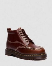 Dr. Martens - Lowell Chukka Moc Toe Leather Ankle Boots - Lyst