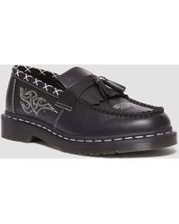 Dr. Martens - Adrian Contrast Stitch Leather Tassel Loafers - Lyst