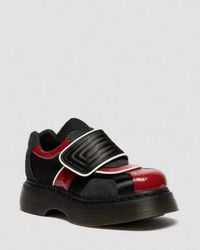 Dr. Martens - Buzz Strap Mixed Material Shoes - Lyst