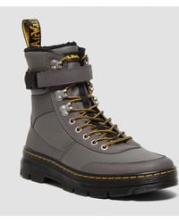 Dr. Martens - Combs Tech Faux Fur Lined Utility Boots - Lyst