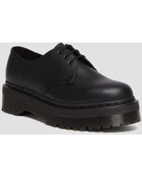 Dr. Martens - 1461 Felix Quad Mono Vegan Platform Shoes - Lyst