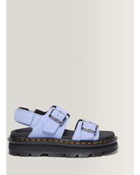 Dr. Martens - Zebzag Suede Sandals - Lyst