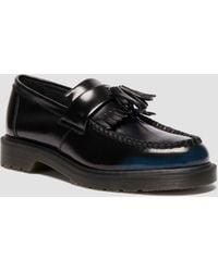 Dr. Martens - Adrian Tassel Arcadia Rub Off Leather Loafers - Lyst