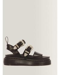 Dr. Martens - Gryphon Quad Leather Gladiator Platform Sandals - Lyst