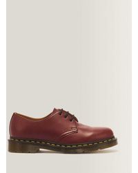 Dr. Martens - 1461 Yellow Stitch Leather Oxford Shoes - Lyst