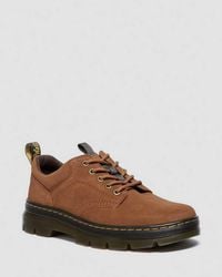 Dr. Martens - Reeder Greasy Suede Utility Shoes - Lyst