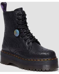 Dr. Martens - Leather Jadon Wednesday Platform Boots - Lyst