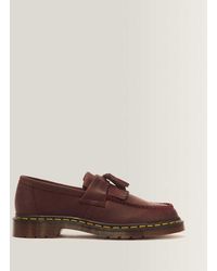 Dr. Martens - Adrian Crazy Horse Leather Tassel Loafers - Lyst