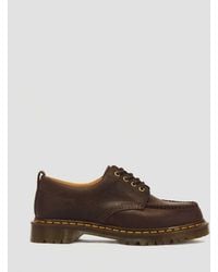 Dr. Martens - Lowell 4 Eye Crazy Horse Leather Moc Toe Shoes - Lyst