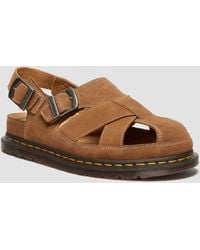 Dr. Martens - Leather Archive Fisherman Suede Sandals - Lyst