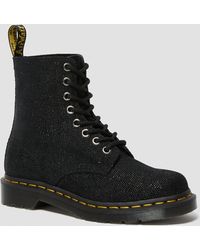 black glitter pascal dr martens