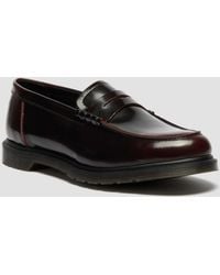 Dr. Martens - Cuero mocasines mayfare de piel rub off zapatos - Lyst