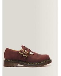 Dr. Martens - 8065 Crazy Horse Leather Mary Jane Shoes - Lyst