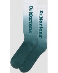 Dr. Martens Cotton Blend Vertical Logo Socks - Green