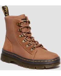Dr. Martens - Combs W Suede Utility Boots - Lyst