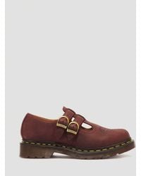 Dr. Martens - 8065 Crazy Horse Leather Mary Jane Shoes - Lyst