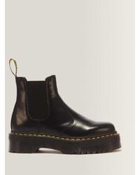 Dr. Martens - 2976 Quad Leather Platform Chelsea Boots - Lyst