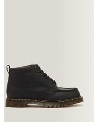 Dr. Martens - Lowell Chukka 6 Eye Crazy Horse Leather Moc Toe Boots - Lyst