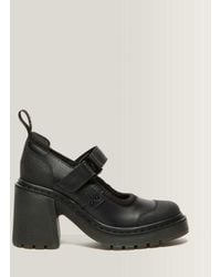 Dr. Martens - Eviee Tech Strap Mary Jane Heeled Shoes - Lyst