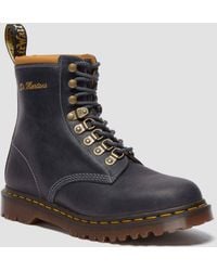 Dr. Martens - 1460 Collar Made In England Phoenix Leather Lace Up Boots - Lyst