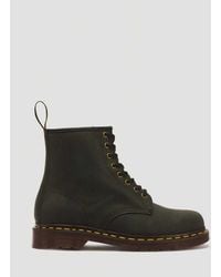 Dr. Martens - 1460 Crazy Horse Leather Boots - Lyst