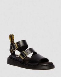 Dr. Martens - Gryphon Atlas Leather Gladiator Sandals - Lyst