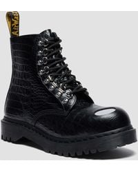 Dr. Martens - Botas 1460 pascal bex de piel con puntera de acero - Lyst