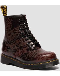 Dr. Martens - Cuero botas 1460 phoenix de piel arcadia rub off - Lyst