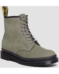Dr. Martens - 1460 Milled Nubuck Leather Lace Up Boots - Lyst