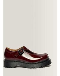 Dr. Martens - Rejena Mary Jane Lacquered Leather Shoes - Lyst