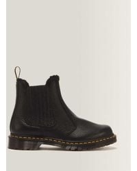 Dr. Martens - 2976 Leonore Ii Faux Fur Lined Soft Leather Chelsea Boots - Lyst