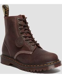 Dr. Martens - 1460 Made In England Wax Commander Lace Up Boots - Lyst