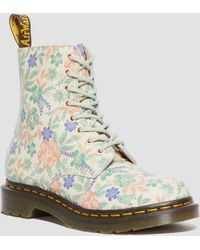 Dr. Martens - Nappa cuero botas 1460 pascal floral de piel - Lyst