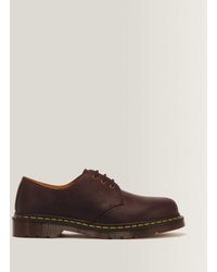 Dr. Martens - 1461 Eye Crazy Horse Leather Lace Up Shoes - Lyst