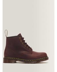 Dr. Martens - 101 6 Eye Crazy Horse Leather Lace Up Boots - Lyst