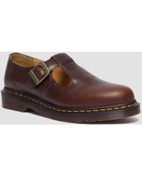 Dr. Martens - T-bar Regency Leather Mary Jane Shoes - Lyst