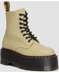 Dr. Martens - 1460 Pascal Max Leather Platform Boots - Lyst