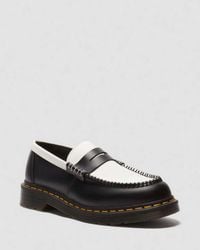 Dr. Martens - Penton Two-Tone Smooth Leather Loafers - Lyst