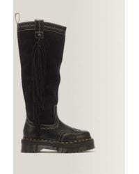 Dr. Martens - Desert Rodeo Quad Hi Leather & Suede Boots - Lyst