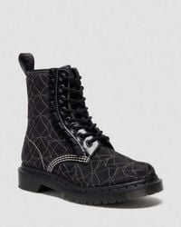Dr. Martens - Stivali Stringati 1460 Frill - Lyst