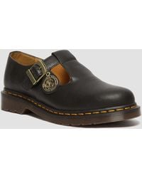 Dr. Martens - T-bar Regency Leather Mary Jane Shoes - Lyst